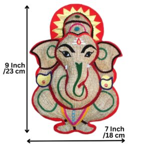 wood vetiver vinayagar(9 inch)